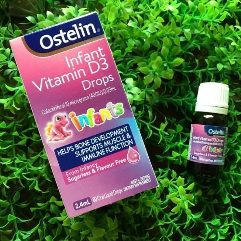 Ostelin Infant Vitamin D3 Drop Úc ảnh 2