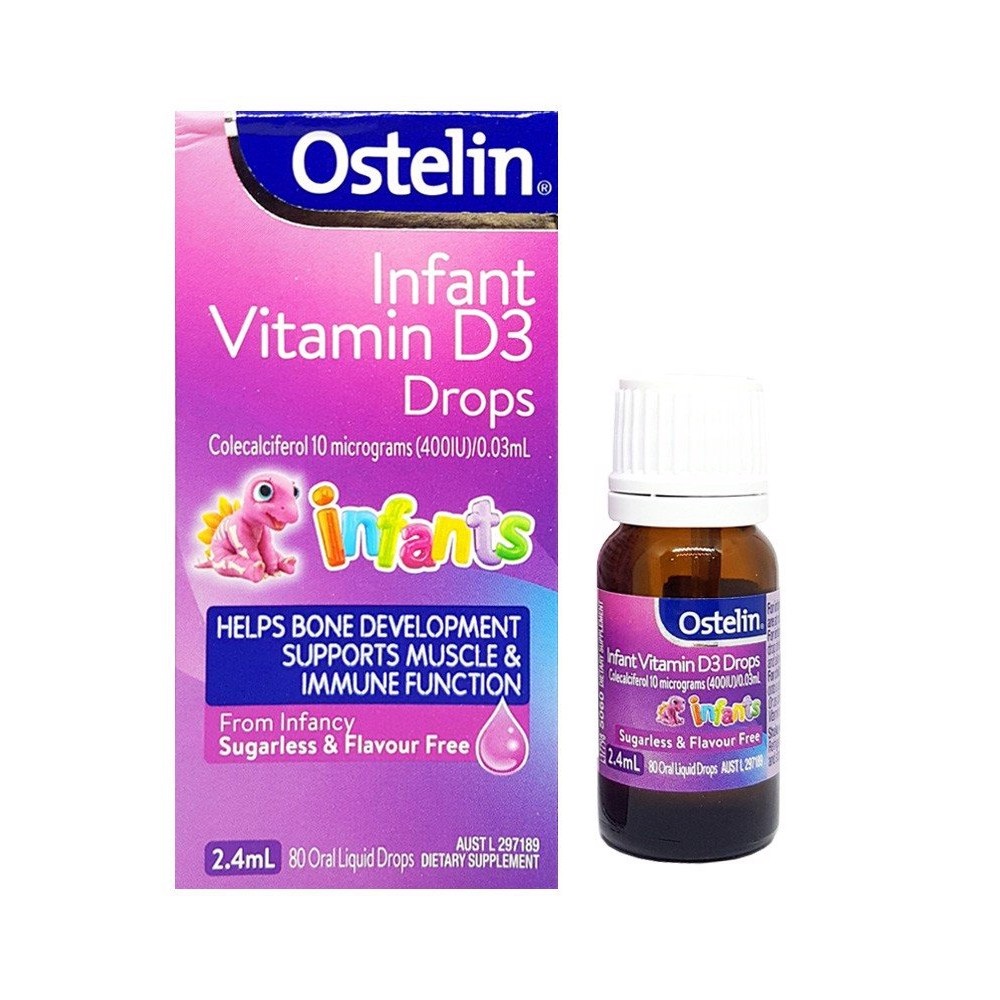 Ostelin Infant Vitamin D3 Drops ảnh 1