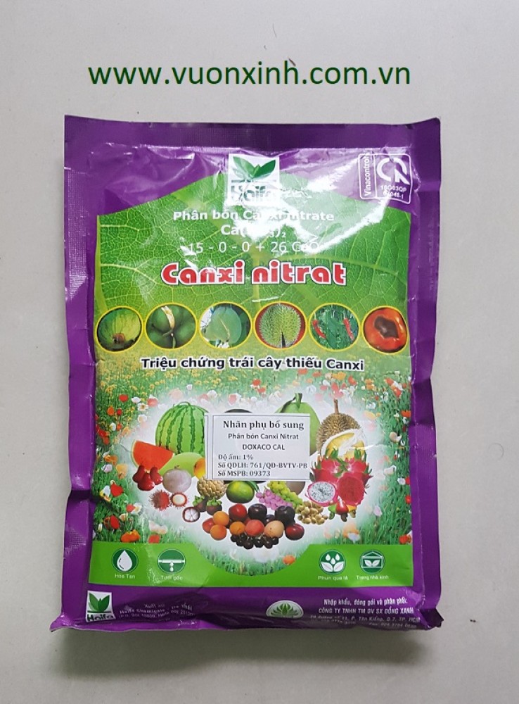 PHÂN BÓN CANXI NITRAT - CA(NO3)2 ảnh 1