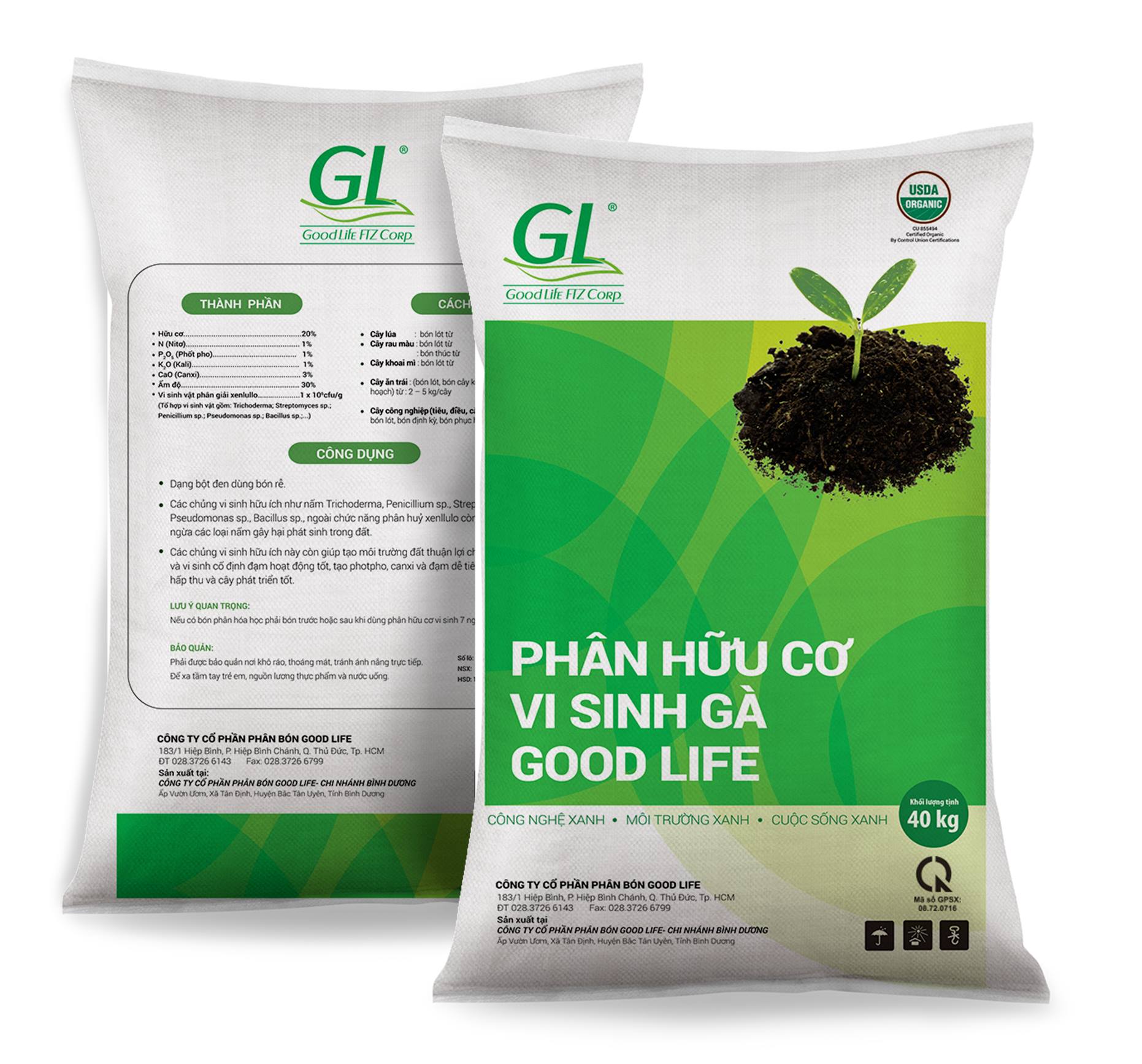 PHÂN HỮU CƠ SINH HỌC GOOD LIFE ảnh 2