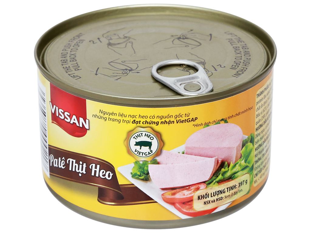 Pate thịt heo Vissan ảnh 2