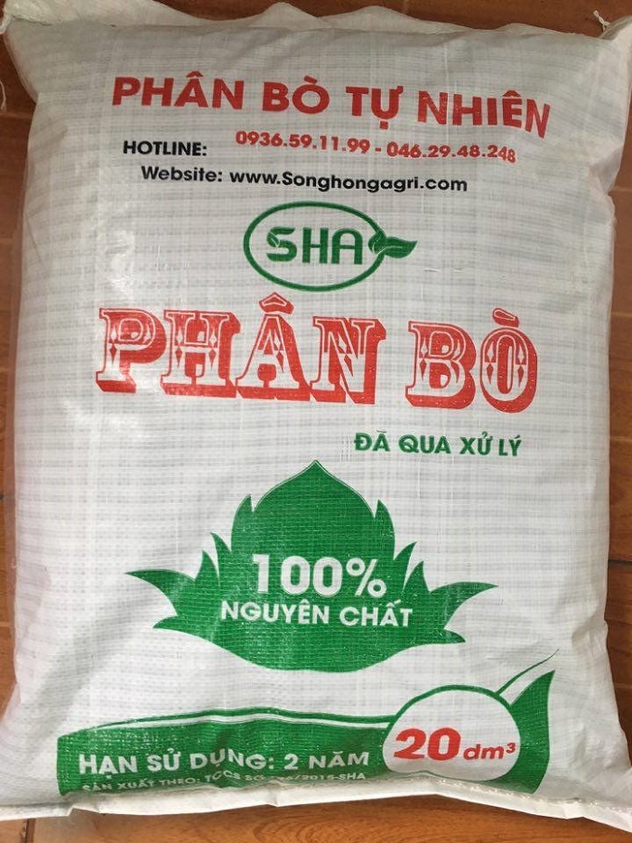 Phân Bò Khô Sông Hồng Đã Xử Lý ảnh 1