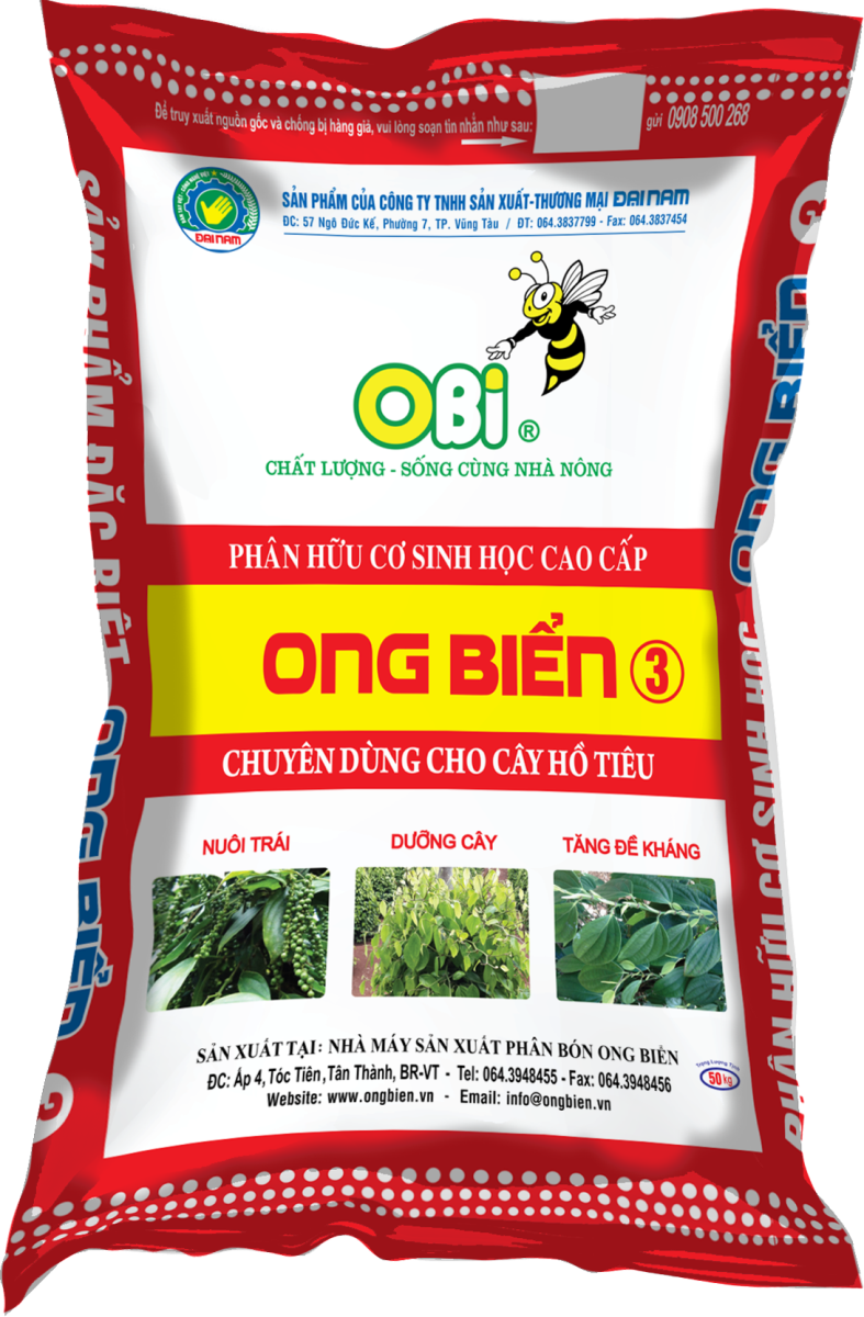 Phân bón Hữu cơ sinh học OBI-Ong Biển 3 ảnh 1