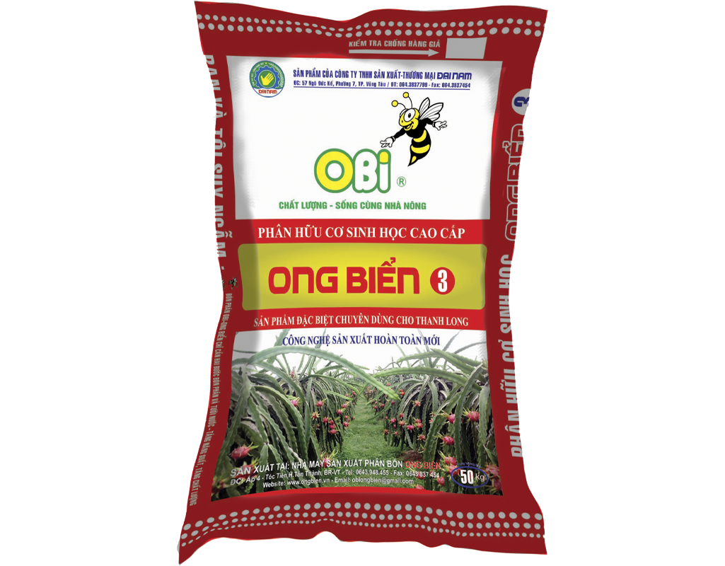 Phân bón Hữu cơ sinh học OBI-Ong Biển 3 ảnh 2