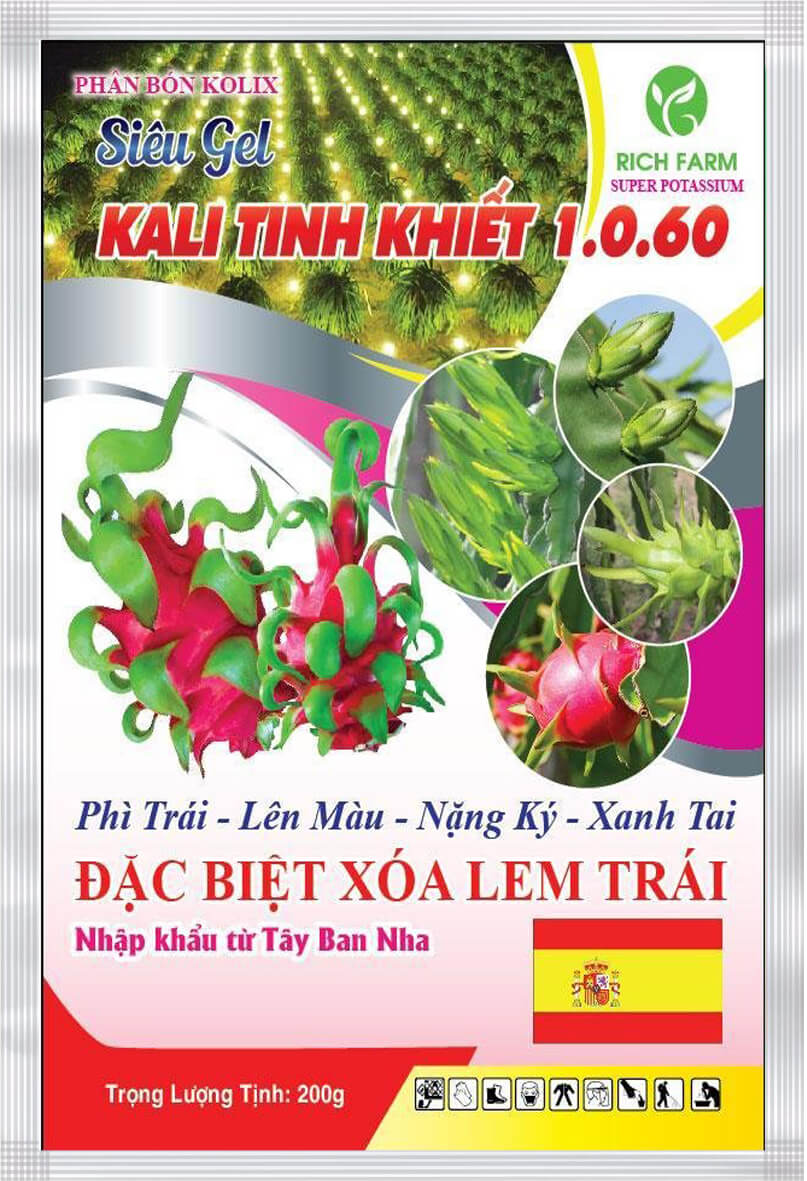 Phân bón Kali Tinh Khiết 1.0.60 ảnh 1