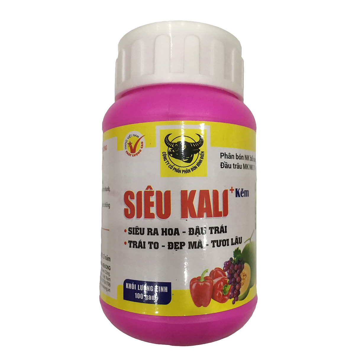 Phân bón đầu trâu Siêu Kali + Kẽm ảnh 1