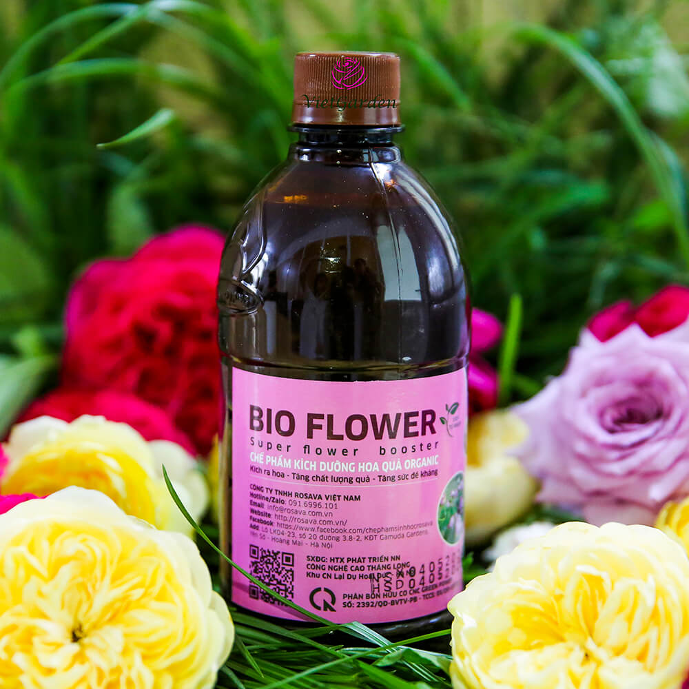 Phân bón lá cho hoa hồng Bio Flower ảnh 1