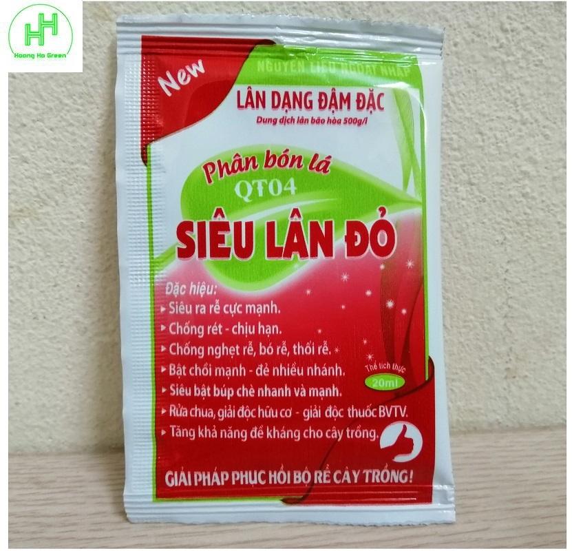 Phân bón lá siêu lân đỏ đậm đặc QT04 ảnh 2