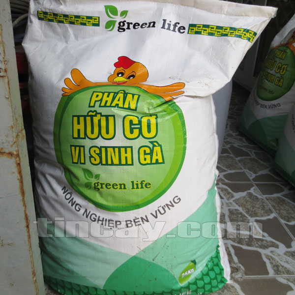 Phân gà hữu cơ vi sinh Green Life ảnh 2