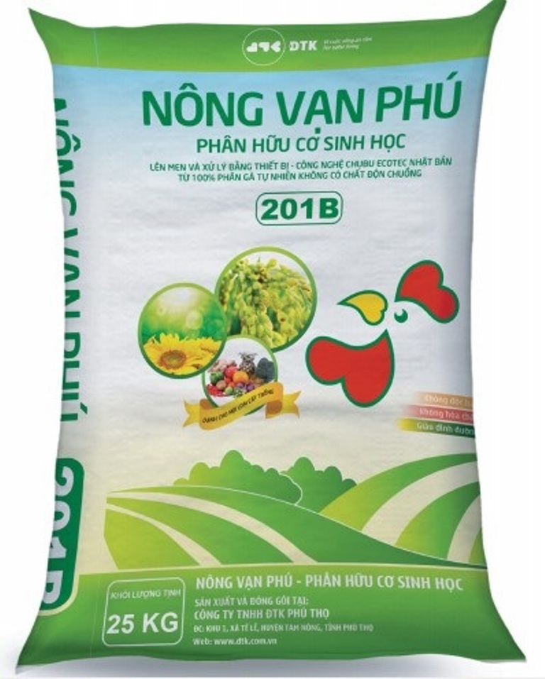 Phân hữu cơ sinh học Nông Vạn Phú ảnh 1