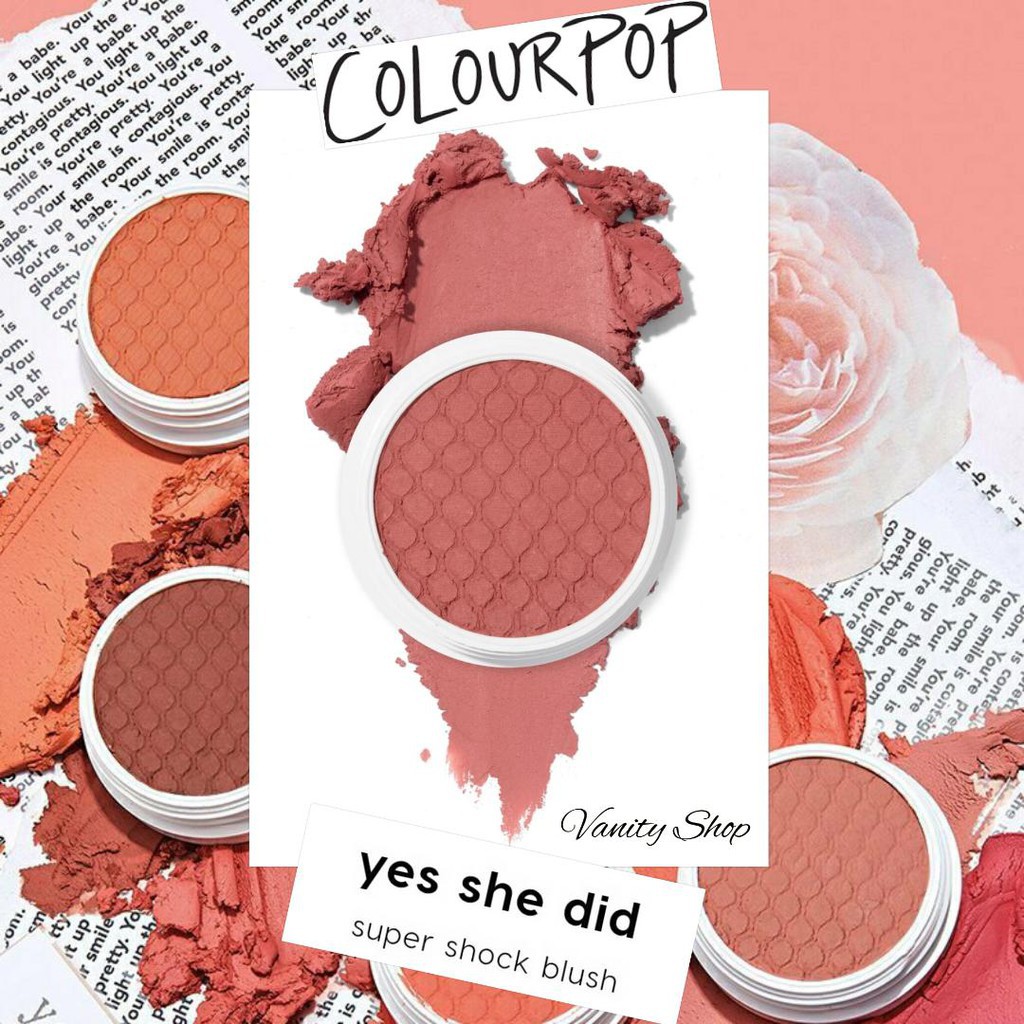 Phấn má hồng Colourpop Super Shock Check ảnh 2