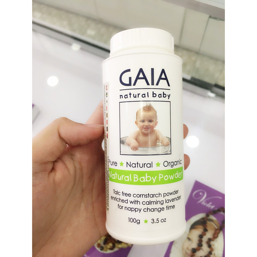 Phấn rôm hữu cơ GAIA Powder Baby ảnh 2