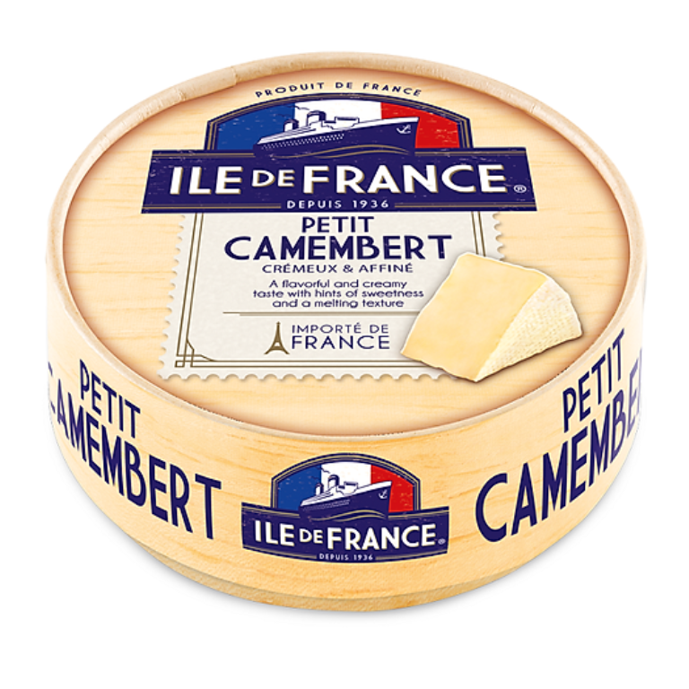 Phô mai Ile De France Petit Camembert Elle & Vire ảnh 1