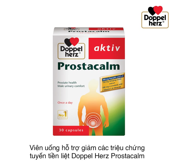 Prostacalm Doppelherz - Hỗ trợ điều trị phì đại tiền liệt tuyến ảnh 1