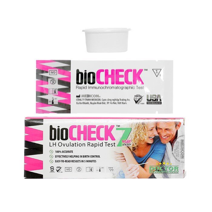 Que Thử Rụng Trứng BioCHECK ảnh 2