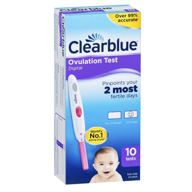 Que thử rụng trứng điện tử Clearblue ảnh 2