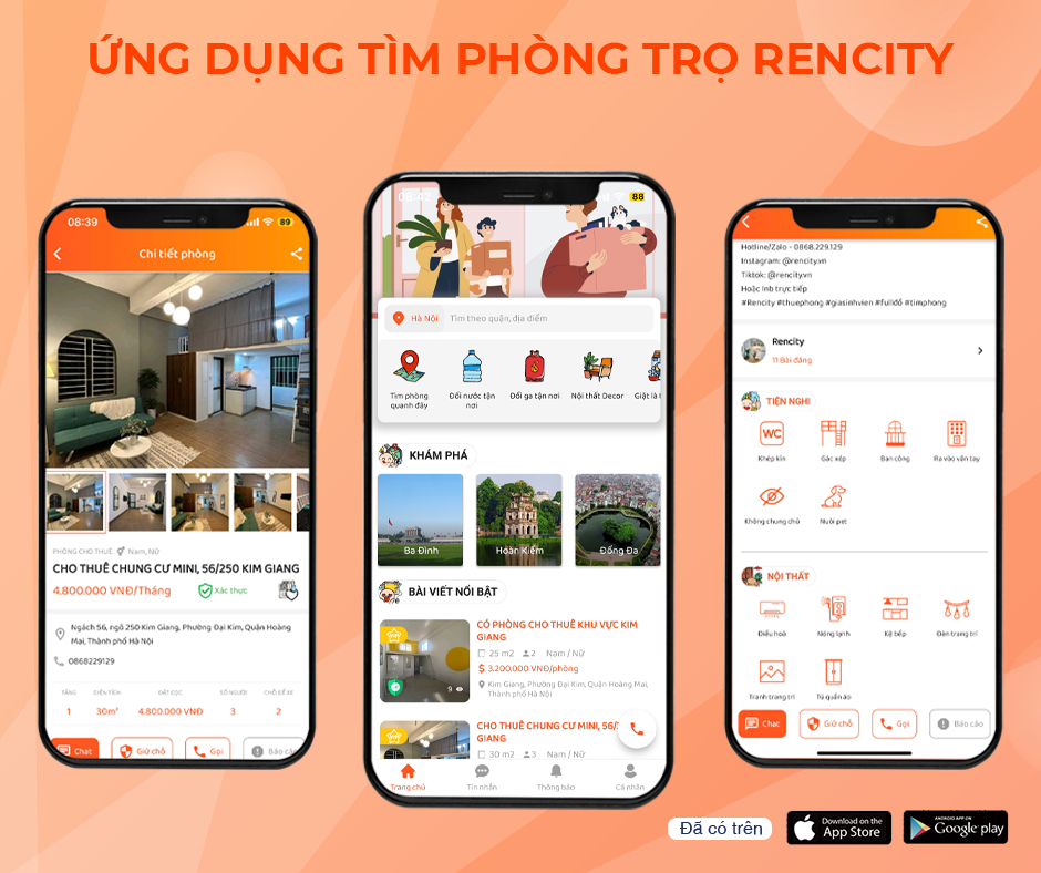 Rencity - Tìm phòng cực nhanh ảnh 2