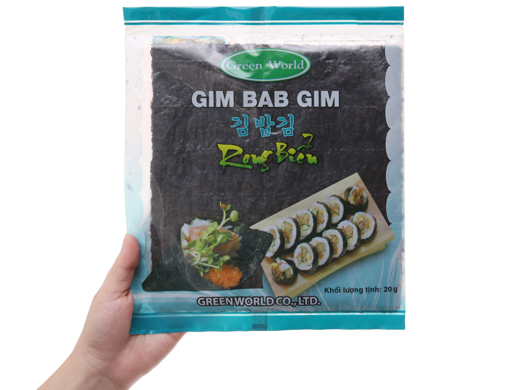 Rong biển cuộn cơm Green World ảnh 1