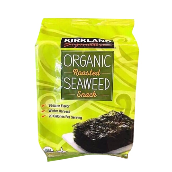 Rong biển sấy khô ăn liền Kirkland Organic Seaweed ảnh 1