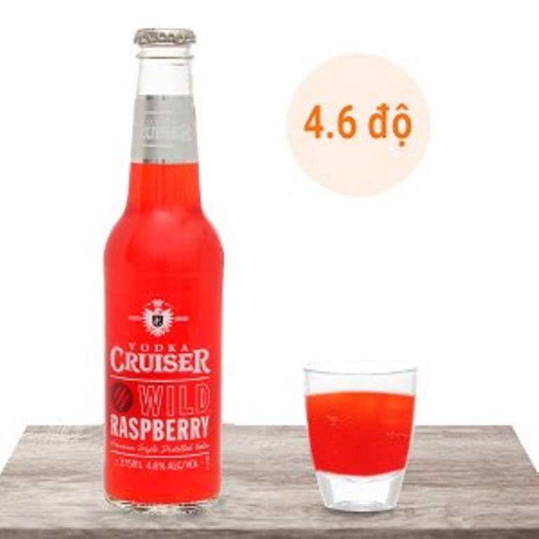 Rượu Vodka Cruiser Wild Raspberry ảnh 2