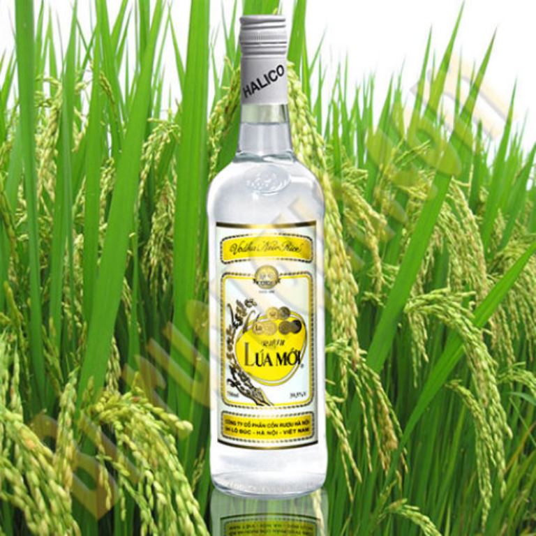 Rượu Vodka Hà Nội Lúa Mới 45% ảnh 1