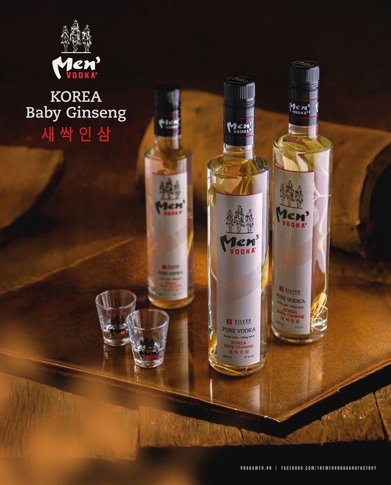 Rượu Vodka Men sâm Hàn Quốc 27% ảnh 2