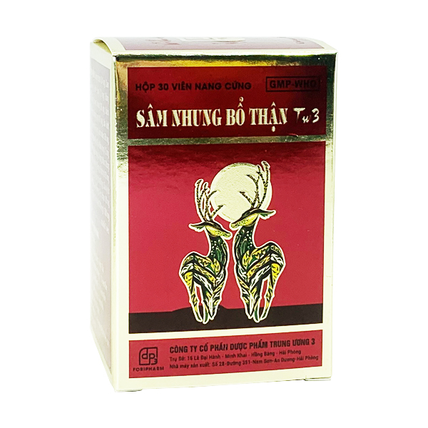 Sâm Nhung Bổ Thận TW3 ảnh 1