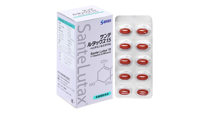 Sante Lutax 15 + Vitamin & Mineral ảnh 2