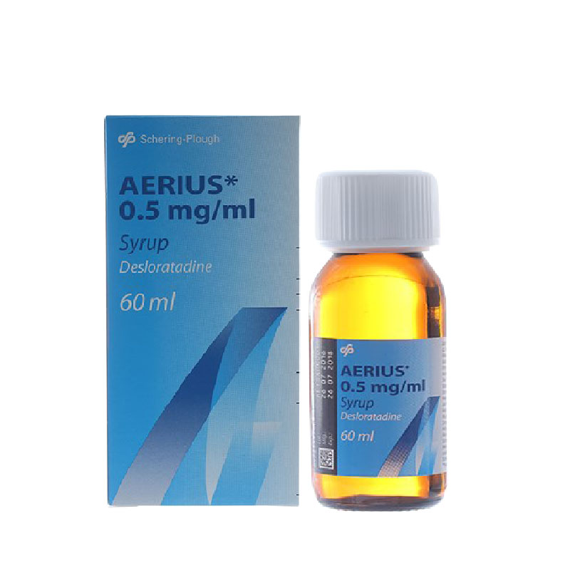 Siro trị viêm mũi dị ứng Aerius 0.5mg/ml ảnh 2