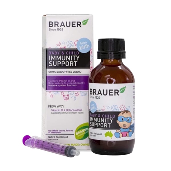 Siro Brauer Immunity Support Hỗ Trợ Tăng Sức Đề Kháng ảnh 2