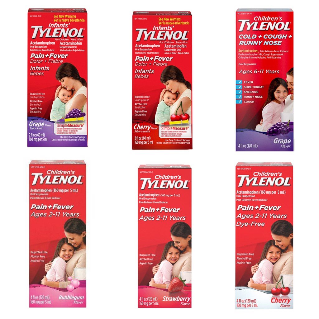 Siro Giảm Đau, Hạ Sốt Tylenol ảnh 2