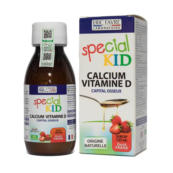 Siro bổ sung Canxi và Vitamin D Special Kid Calcium Vitamine D ảnh 1
