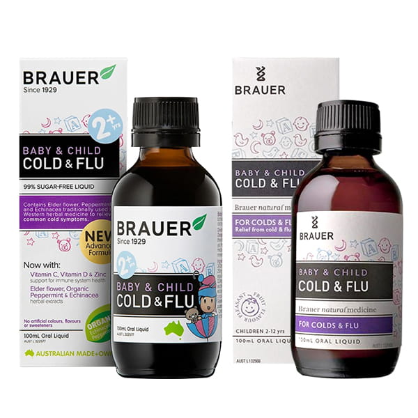 Siro cảm cúm Brauer Cold and Flu ảnh 1