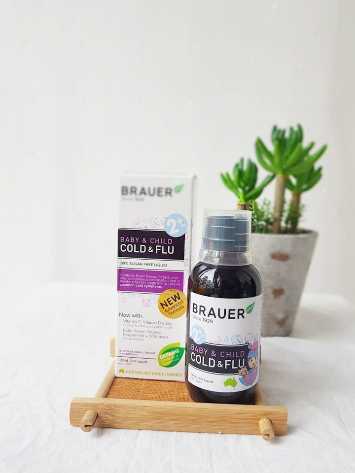 Siro cảm cúm Brauer Cold and Flu ảnh 2