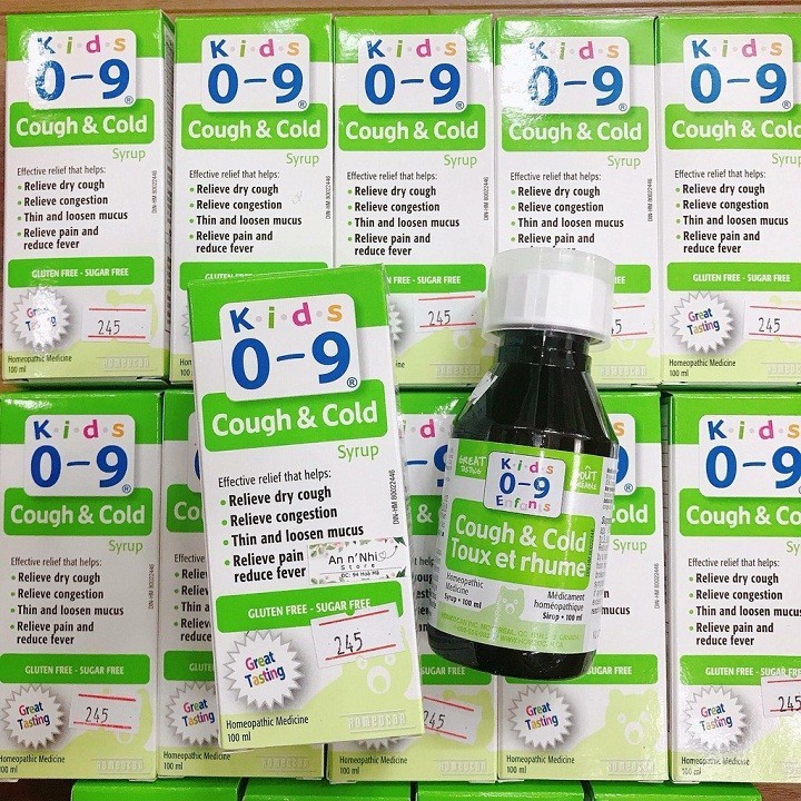 Siro ho & cảm cúm Enfants 0-9 Cough & Cold ảnh 2