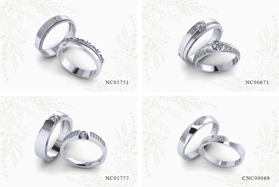 Nhẫn cưới vàng Ý đẳng cấp thương hiệu Skymond - tại Hà Nội - 25241494