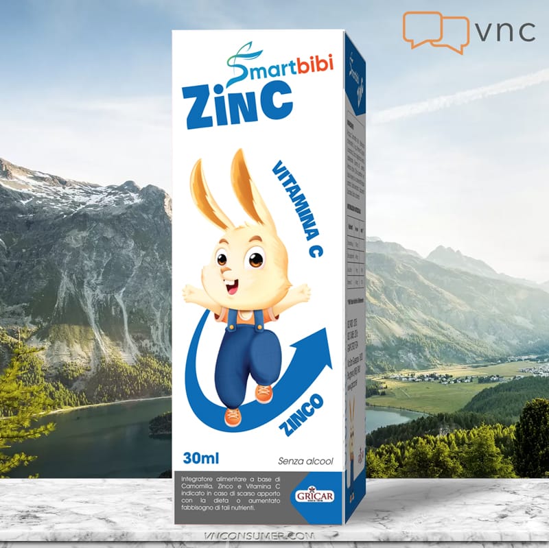 Smartbibi ZINC sirô bổ sung kẽm và Vitamin C ảnh 2