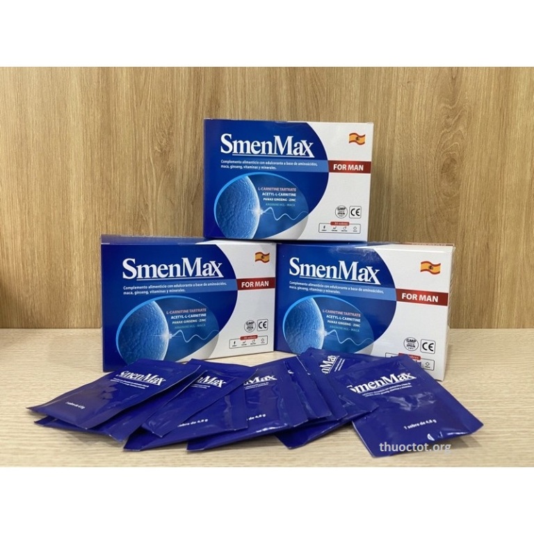 Smenmax Bổ Tinh Trùng, Giảm Dị Dạng ảnh 2