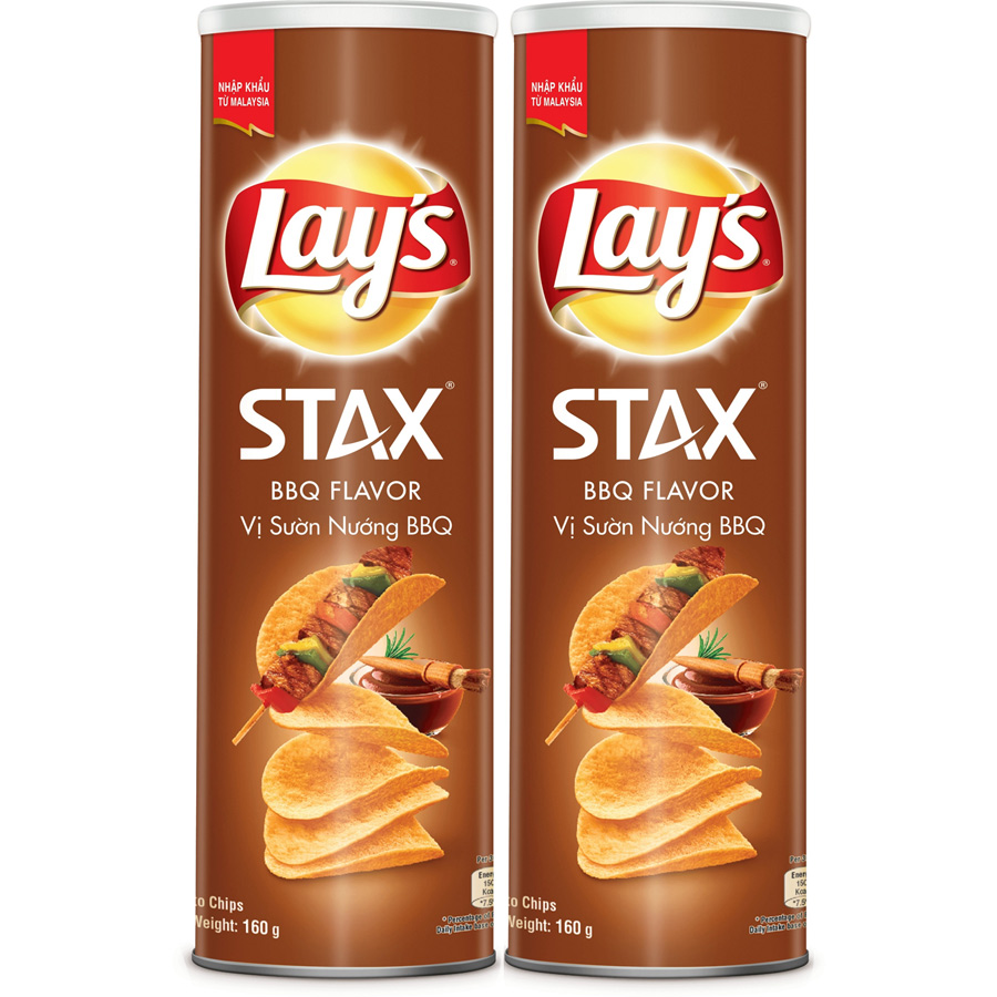 Snack khoai tây Lay's Stax ảnh 2