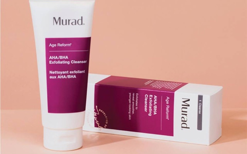 Sữa Rửa Mặt Tẩy Tế Bào Da Chết Murad AHA/BHA Exfoliating Cleanser ảnh 2