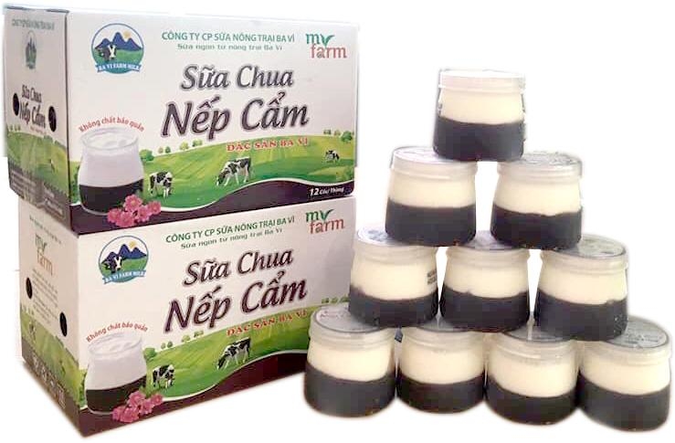 Sữa Chua Nếp cẩm Myfarm ảnh 1