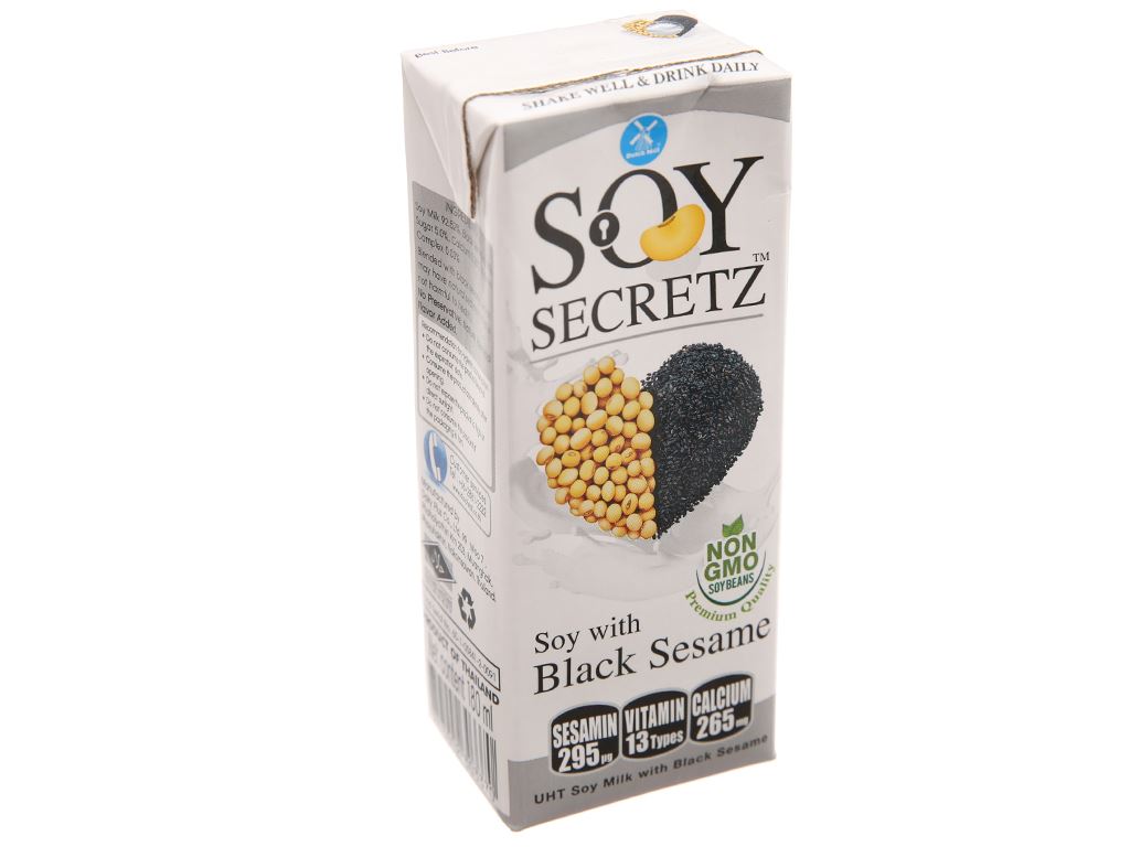 Sữa Đậu Nành Soy Secretz Mè Đen ảnh 2