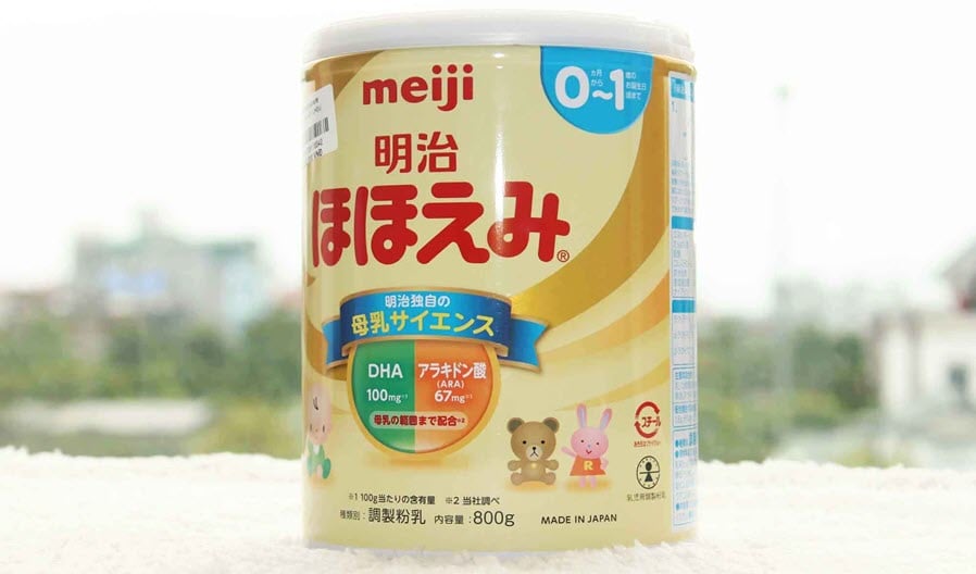 Sữa Meiji Nhật Bản ảnh 1