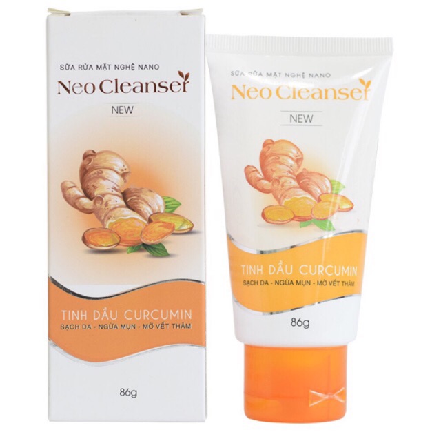 Sữa Rửa Mặt Nghệ Nano Ngừa Mụn Neo Cleanser ảnh 1