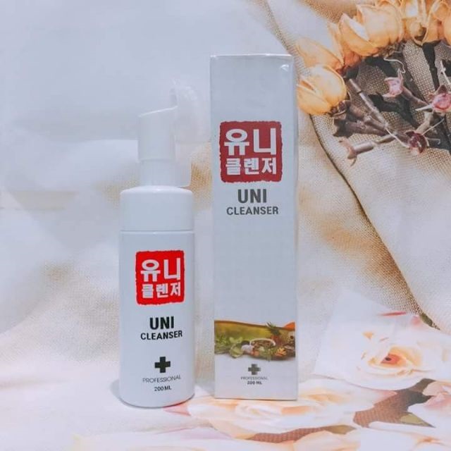 Sữa Rửa Mặt Trị Mụn Uni Cleanser Hàn Quốc ảnh 2