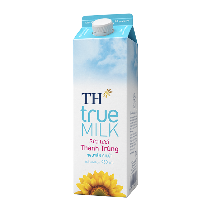 Sữa Tươi Thanh Trùng TH true MILK nguyên chất ảnh 2