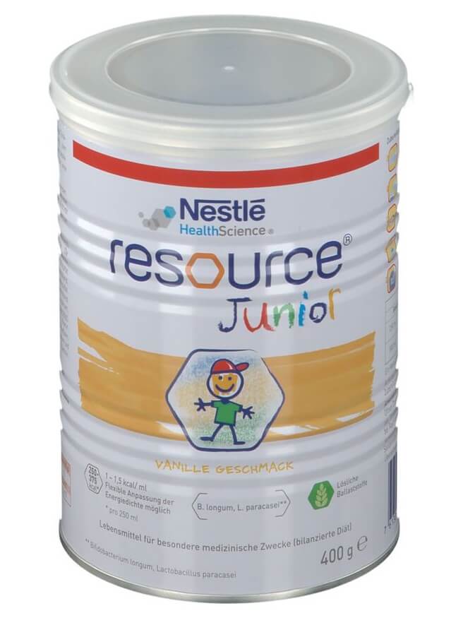 Sữa bột tăng cân Nestle Resource Junior ảnh 1