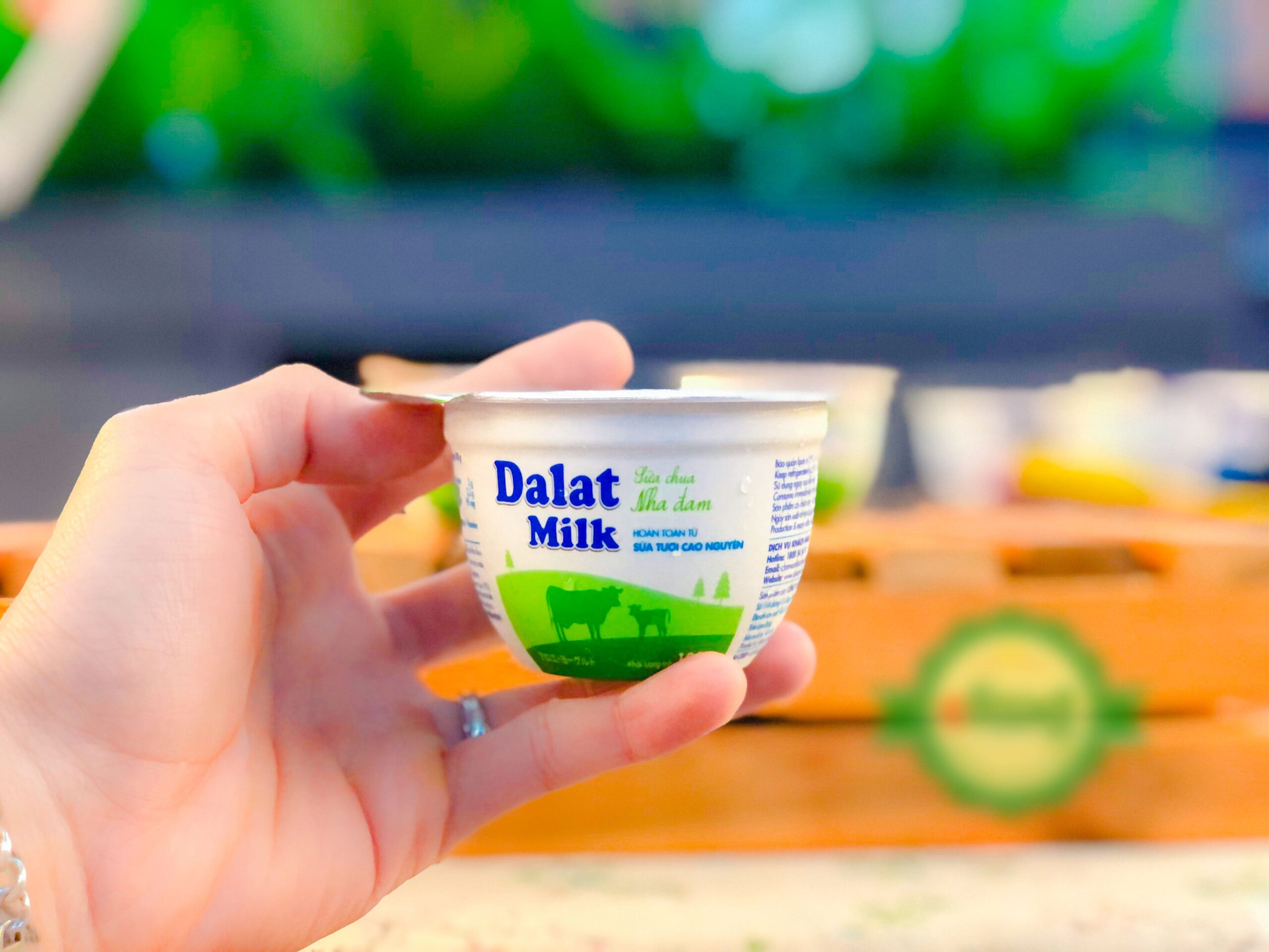 Sữa chua ăn Dalatmilk nha đam ảnh 2