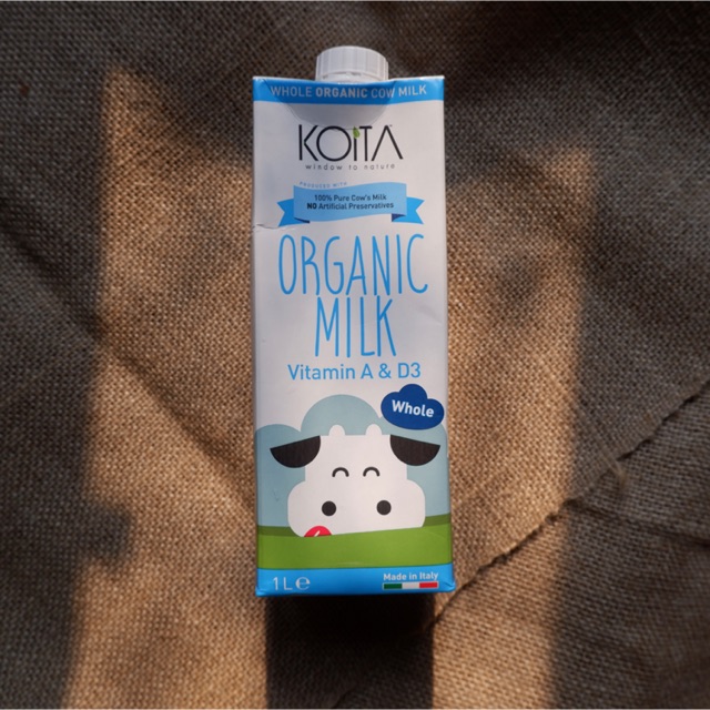 Sữa organic Koita nguyên kem ảnh 1