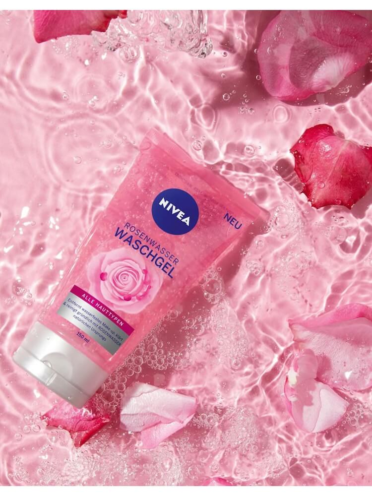 Sữa rửa mặt Nivea hoa hồng ảnh 2